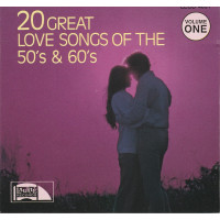 Various – 20 Great Love Songs Of The 50's & 60's–Volume One cd USED