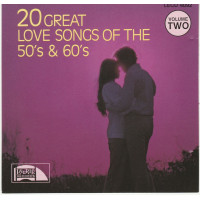 Various – 20 Great Love Songs Of The 50's & 60's – Volume Two cd USED