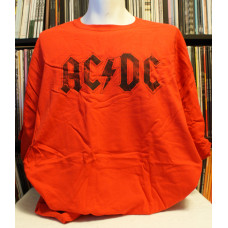 AC/DC distressed logo red t-shirt XXL 2XL