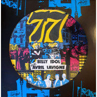Billy Idol Feat. Avril Lavigne – 77 12" picture disc vinyl single RSD 2025 BF Billy Idol Feat. Avril Lavigne – 77 12" picture disc vinyl single RSD 2025 BF