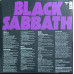 Black Sabbath – Master Of Reality vinyl Black Sabbath – Master Of Reality vinyl