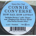 Connie Converse – How Sad, How Lovely colored vinyl + 7" single