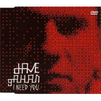 Dave Gahan – I Need You dvd single
