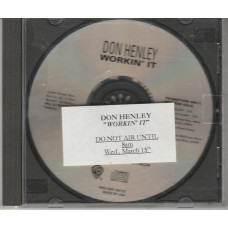Don Henley – Workin' It PROMO cd single USED