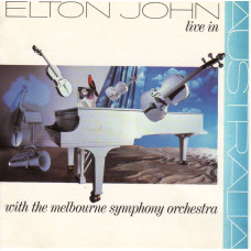Elton John – Live In Australia (With The Melbourne Symphony Orchestra) cd USED