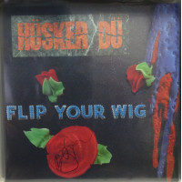 Husker Du ‎– Flip Your Wig vinyl SIGNED