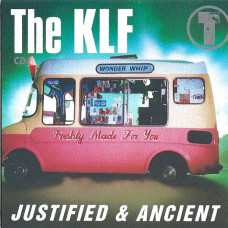 The KLF ‎– Justified & Ancient cd single USED