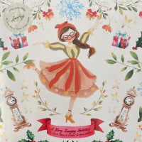 Laufey – A Very Laufey Holiday: The Santa Claus Is Comin’ To Town Edition coloured 7" vinyl