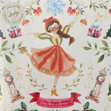 Laufey – A Very Laufey Holiday: The Santa Claus Is Comin’ To Town Edition coloured 7" vinyl