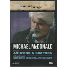 Michael McDonald Featuring Ashford & Simpson With Doobie Brothers Tom Johnston And Patrick Simmons ‎– Soundstage dvd USED