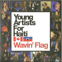 Young Artists For Haiti – Wavin' Flag cd single