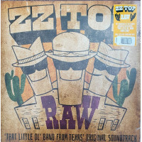 ZZ Top – Raw ('That Little Ol' Band From Texas' Original Soundtrack) tangerine coloured vinyl