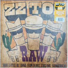 ZZ Top – Raw ('That Little Ol' Band From Texas' Original Soundtrack) tangerine coloured vinyl